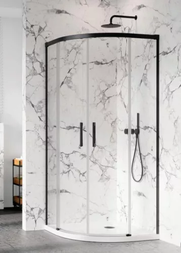 Zuhanykabin, Radaway Idea Black PDD 120x90