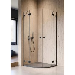 Zuhanykabin, Radaway Essenza Pro PDD Black 90