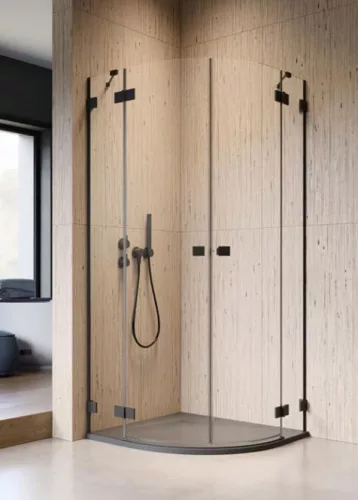 Zuhanykabin, Radaway Essenza Pro PDD Black 100