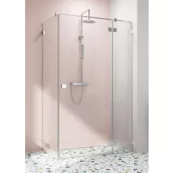 Zuhanykabin, Radaway Essenza Pro KDJ króm 80x80 Jobbos