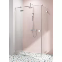 Zuhanykabin, Radaway Essenza Pro KDJ króm 120x120 Balos