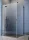 Zuhanykabin, Radaway Essenza Pro KDJ black 100x120 Balos
