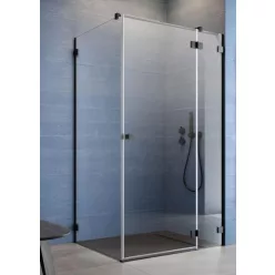 Zuhanykabin, Radaway Essenza Pro KDJ black 120x110 Jobbos