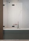 Kádparaván, Radaway Essenza Pro PND II black 130 balos