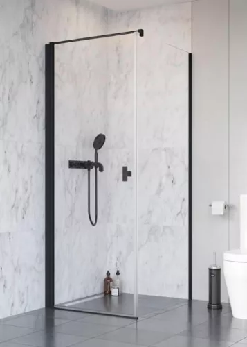 Zuhanykabin, Radaway Nes Black KDJ I 100x80 balos