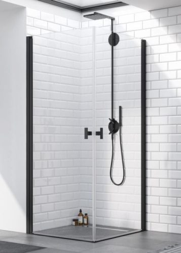Zuhanykabin, Radaway Nes Black KDD I 80x80