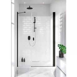 Zuhanyajtó, Radaway Nes Black DWS I 110 jobbos