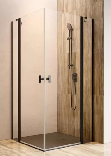 Zuhanykabin, Radaway Nes Black KDD II 90x90