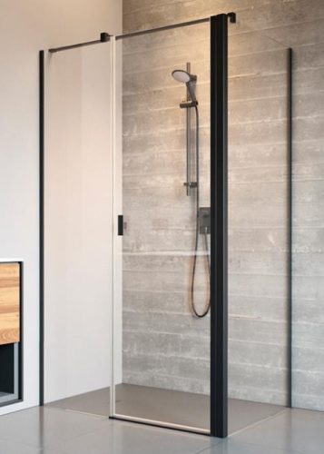 Zuhanykabin, Radaway Nes Black KDS II 120x75 balos