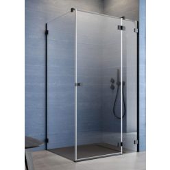 Zuhanykabin, Radaway Essenza Pro KDJ black 80x90 Jobbos