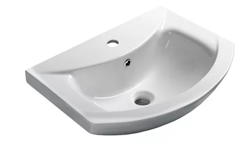 Mosdó, Aqualine Zero kerámiamosdó 65x46 cm 6065