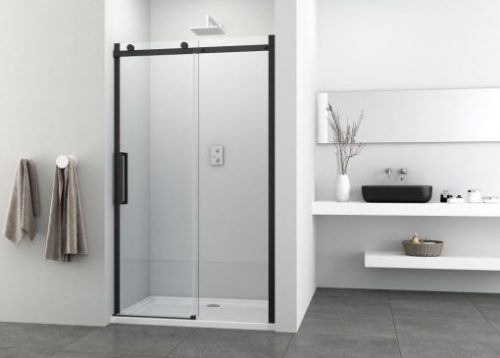 Zuhanyajtó, Sanotechnik Comfort Black 140x195 G140B