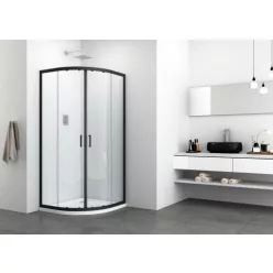 Zuhanykabin, Sanotechnik Elite Black 90x90 R90B