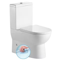   Wc, Aqualine Jalta monoblokkos alsó/hátsó kifolyású PB103RW