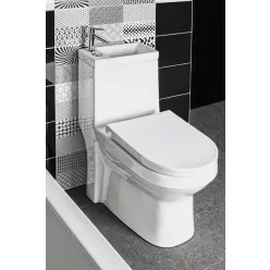   Wc, Aqualine Hygie monoblokkos alsó/hátsó kifolyású PB104 outlet