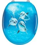 Wc tető, Aqualine Funny delfin HY-S115