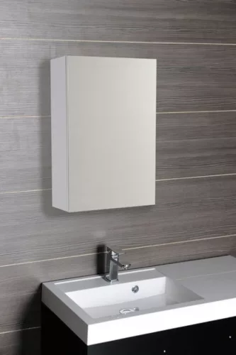 Felső szekrény, Aqualine Vega tükrös 50x70 fehér VG050