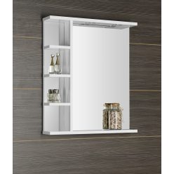   Tükör, Aqualine Korin 60x70 LED világítással, polccal KO370