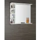 Tükör, Aqualine Korin 80x70 LED világítással, polccal KO350