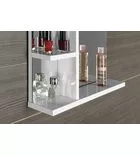 Tükör, Aqualine Korin 80x70 LED világítással, polccal KO350