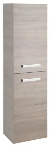 Álló szekrény, Aqualine Vega 40x150x31 platina tölgy VG960