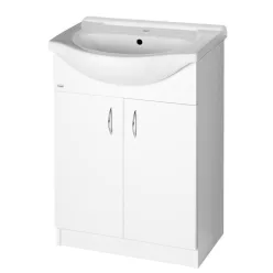 Alsó szekrény, Aqualine Simplex Eco 60 mosdóval SIME600