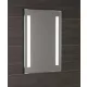 Tükör, Aqualine LED világítással, billenő kapcsolóval 50x70 ATH5