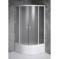 Zuhanykabin, Aqualine Arlen 80x80 Brick üveg BTR803