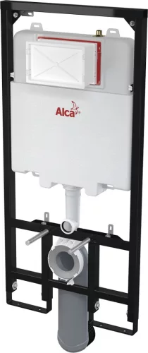 Öblítőtartály, AlcaPlast falsík alatti AM1101/1200 Sádromodul Slim