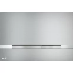 Öblítőtartály nyomólap, AlcaPlast STRIPE