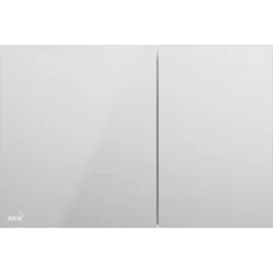 Öblítőtartály nyomólap, AlcaPlast AIR-INOX