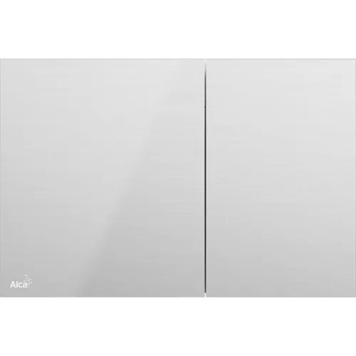 Öblítőtartály nyomólap, AlcaPlast AIR-INOX