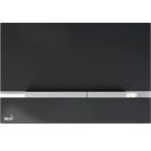 Öblítőtartály nyomólap, AlcaPlast STRIPE-GL1204