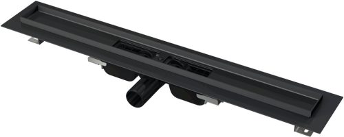 Padlóösszefolyó, AlcaPlast fekete 850 mm APZ101BLACK-850 low