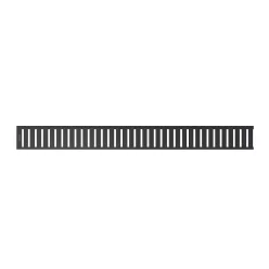   Padlóösszefolyó rács, AlcaPlast Pure Black 550 mm PURE-550BLACK