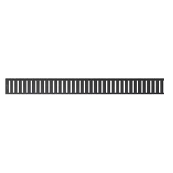   Padlóösszefolyó rács, AlcaPlast Pure Black 850 mm PURE-850BLACK