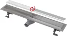 Padlóösszefolyó, AlcaPlast Fit and Go 750 mm APZ13-DOUBLE9-750