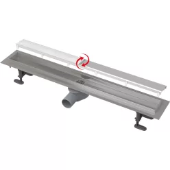   Padlóösszefolyó, AlcaPlast Fit and Go 750 mm APZ13-DOUBLE9-750