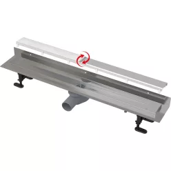   Padlóösszefolyó, AlcaPlast Fit and Go Wall 850 mm APZ23-DOUBLE9-850