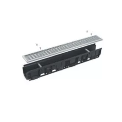 Padlóösszefolyó, AlcaPlast kültéri AVZ102-R103