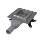 Padlóösszefolyó, AlcaPlast 130x130 mm APV110