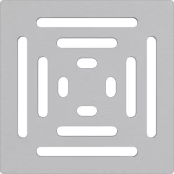 Padlóösszefolyó rács, AlcaPlast 102x102 mm MPV012