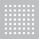 Padlóösszefolyó rács, AlcaPlast 102x102 mm MPV014
