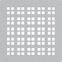 Padlóösszefolyó rács, AlcaPlast 102x102 mm MPV015