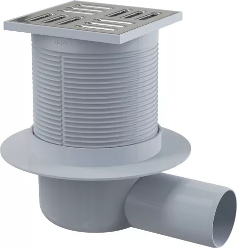 Padlóösszefolyó, AlcaPlast 105x105 mm APV1