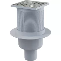 Padlóösszefolyó, AlcaPlast 105x105 mm APV2