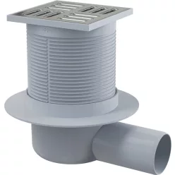 Padlóösszefolyó, AlcaPlast 105x105 mm APV31
