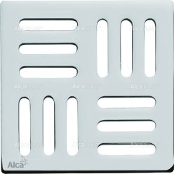 Padlóösszefolyó rács, AlcaPlast 102x102 mm MPV001