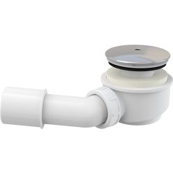 Zuhanytálca szifon, AlcaPlast króm A471CR-60