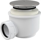 Zuhanytálca szifon, AlcaPlast króm A47CR-60